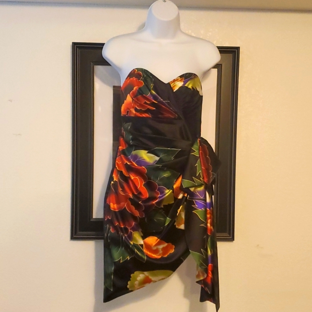 Satin formal or special occasion dress